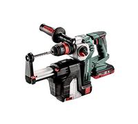 Metabo Akku-Kombihammer KHA 18 LTX BL 24 Set ISA (600211930) mit integrierter Staubabsaugung Quick-Wechselfutter Kunststoffkoffer 18V 1x5.5Ah /1x4AhLiHD + ASC 145