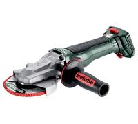 Metabo wvbf 18 lt bl 11-125 quick - amoladora angular de cabeza plana