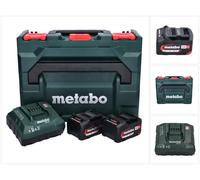 Metabo Basic: Juego de herramientas de 18V, 2 baterías de 4.0 Ah + cargador