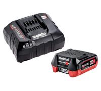 Metabo basic set 1x batería LiHD 12 V 4,0 Ah ( 625349000 ) + cargador ASC 55 ( 627044000 )