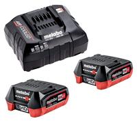 Metabo basic set 2x LiHD batería 12 V 4,0 Ah + cargador ASC 55 ( 685301000 )