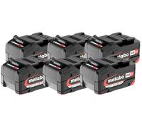 Metabo - Batería Li-Power 18V 5,2 Ah, 6 piezas 625152000