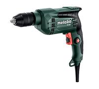 metabo BE 650 Taladro Eléctrico, Perforadora 650 W con Portabrocas Rápido | Taladro de cable compacto para metal y madera, Ø 13/30 mm, electrónica Vario, giro reversible y empuñadura Softgrip