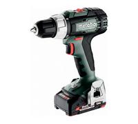 Metabo BS 18 L Taladro atornillador inalámbrico con 2x 2Ah y metaBOX