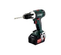 Metabo Bs 18 Lt Taladradora Atornilladora De Batería/18v 2x Ion De Litio; Cargador Asc 55; Metabox 145