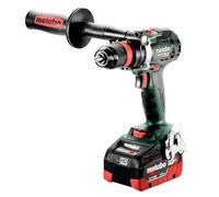 Metabo BS 18 LTX BL Q I 602359660 - Taladro atornillador inalámbrico (18 V, 2 cargadores LiHD, incluye maletín de plástico)
