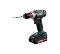Metabo Bs 18 Quick Taladradora Atornilladora De Batería/18v 2x Ion De Litio; Cargador Sc 30; Metabox 145