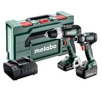 Metabo BSLBL+SSD200LTBL -Akku-Schlagbohrschrauber, Akku-Schlagschrauber in atería recargable, in argador