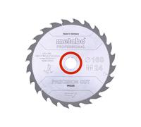 Metabo - Disco de sierra Precision Cut Wood - Professional, 160x20 mm, Z24 628031000