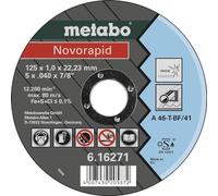 Metabo - Disco novorapid 125x1,0x22,23 inoxidable