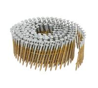 Metabo HPT 13363HPT Clavos de revestimiento de bobina de alambre de 1-3/4 pulgadas x 0.092 pulgadas, cabeza redonda completa, vástago de anillo, galvanizado en caliente, paquete de 3600