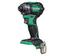 Metabo HPT Destornillador de impacto inalámbrico MultiVolt de 18 V con triple martillo | Hexagonal de 1/4 pulgadas | Solo herramienta - Sin batería | WH18DCQ4
