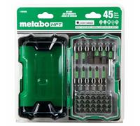 Metabo HPT Juego de brocas de impacto | 45 piezas | 1/4 pulgadas | 115845M