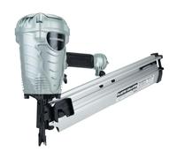 Metabo HPT NR90AES1 - Clavadora neumática, marca preferida de clavadoras neumáticas, cargador de 21 grados, acepta clavos de plástico de 2 a 3-1/2 pulgadas, ideal para enmarcar, suelos y cubiertas de