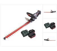 Metabo HS 18 LTX 45 cortasetos inalámbrico 18 V 43 cm + 2x batería 5,5 Ah + cargador