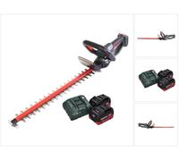 Metabo HS 18 LTX 45 cortasetos sin cable 18 V 43 cm + 2x batería 8,0 Ah + cargador
