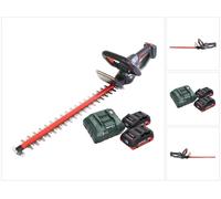 Metabo HS 18 LTX 55 cortasetos sin cable 18 V 53 cm + 2x batería 4.0 Ah + cargador