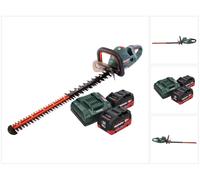 Metabo HS 18 LTX BL 75 cortasetos sin cable 18 V 75 cm sin escobillas + 2x batería recargable 10,0 Ah + cargador
