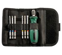 Estuche de puntas enrollable, juego de 7 piezas, marca Metabo (Referencia: MTB 626723000)