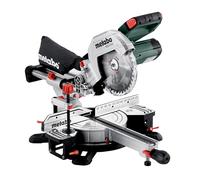 metabo KGS 216 M Sierra de Inglete y Tracción con Precision Cut Line