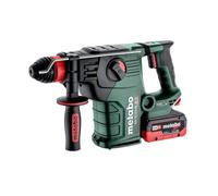 Metabo KH 18 LTX BL 35 Q 600813660 - Martillo combinado con batería MetaBOX 185 XL (2 baterías LiHD de 18 V, 5,5 Ah, energía de impacto de 4,2 J, 4350 /min, peso 5,4 kg)