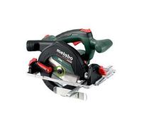 Metabo Sierra circular inalámbrica KS 18 LTX 57 BL 18 V – motor sin escobillas, corte oblicuo