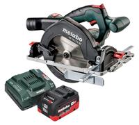 Metabo KS 18 LTX 57 Sierra circular sin cable 18 V 165 mm + 1x batería LiHD 10,0 Ah + cargador