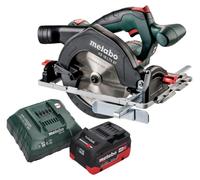 Metabo KS 18 LTX 57 Sierra circular sin cable 18 V 165 mm + 1x batería LiHD 5,5 Ah + cargador