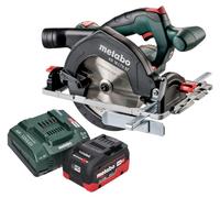 Metabo KS 18 LTX 57 Sierra circular sin cable 18 V 165 mm + 1x batería LiHD 8,0 Ah + cargador