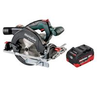 Metabo KS 18 LTX 57 Sierra circular sin cable 18 V 165 mm + 1x batería LiHD 8,0 Ah - sin cargador