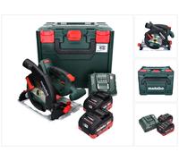 Metabo KS 18 LTX 57 Sierra circular sin cable 18 V 165 mm + 2x batería 5,5 Ah + cargador + metaBOX
