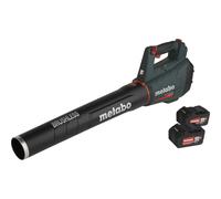 Metabo LB 18 LTX BL Soplador de hojas inalámbrico con 2 baterías de 18 V / 5,2 Ah y cargador