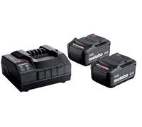 METABO MÁQUINAS - Basic-Set 2x 4,0 Ah