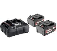 METABO MÁQUINAS - Basic-Set 2x 4,0 Ah