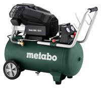 Metabo Mega 601526000 - Compresor (400-50 W (con 3 acopladores universales, para corriente alterna monofásica, compresor de pistón lubricado con aceite, accesorios de taller)