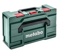 Metabo MetaBOX 165 L para amoladora angular – 16,7 l, 496 x 296 x 165 mm, carga tapa 125 kg, negro