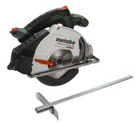 Metabo MKS 18 LTX BL 58 (600773840) Sierra circular de metal inalámbrica | Potente sierra circular de corte de metal inalámbrica con caja de recogida de virutas para aserrar metales en frío
