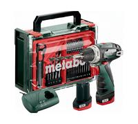 Metabo PowerMaxx BS Taladro Atornillador a Batería Basic Set