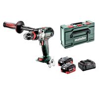 Metabo SB 18 LTX BL Q I 602361660 - Taladro atornillador de impacto inalámbrico (18 V, 2 cargadores LiHD, incluye maletín de plástico)