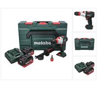 Metabo SB 18 LTX BL Q I 602361660 - Taladro atornillador de impacto inalámbrico (18 V, 2 cargadores LiHD, incluye maletín de plástico)