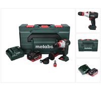 Metabo SB 18 LTX BL Q I Taladradora de percusión sin cable 18 V 130 Nm sin escobillas + 1x batería recargable 5,5 Ah + cargador + metaBOX