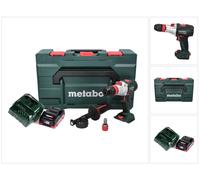 Metabo SB 18 LTX BL Q I Taladradora de percusión sin cable 18 V 130 Nm sin escobillas + 1x batería recargable 4,0 Ah + cargador + metaBOX