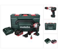 Metabo SB 18 LTX BL Q I Taladradora de percusión sin cable 18 V 130 Nm sin escobillas + 1x batería recargable 8,0 Ah + cargador + metaBOX