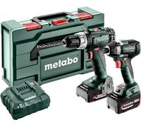 Metabo SET 2.8.2, pistola de atornillar, empuñadura de pistola, color , verde y rojo, 3050 RPM, 1800 RPM, 1,5 mm