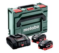 Metabo Set Base 2 x LiHD 8.0 Ah + ASC 290 + metaBOX 145