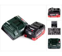 Metabo set básico de batería 18V con 1x batería LiHD 5.5Ah ( 625368000 ) + cargador ASC 145 ( 627378000 )