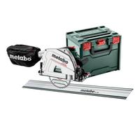 Metabo sierra circular de mano ks 66 bl en metabox, con carril guía,