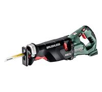 metabo Sierra sable inalámbrica SSEP 18 LTX BL MVT - 18 V - Motor sin escobillas, vario-electrónica, carrera de péndulo, luz LED, baja vibración, cambio de hoja de sierra sin herramientas, ideal para