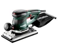 metabo SRE 4351 TurboTec Lijadora Orbital, 350 W, 114 x 229 mm | Lijadora de acabado con 22.000 rpm, cartucho colector de polvo, empuñadura y bolsas textiles, herramienta de cable