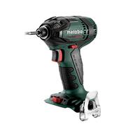 Metabo Atornillador de impacto SSD 18 LTX 200 BL 18V – sin escobillas, APS – sin batería ni cargador